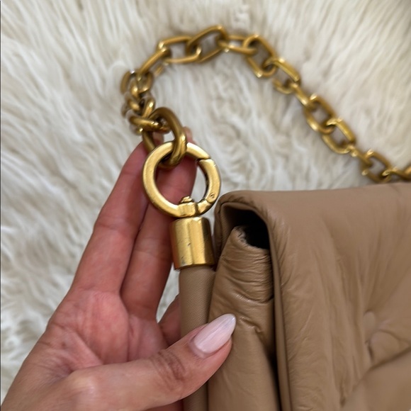 Charles & Keith beige Tan Chain Shoulder Bag - Picture 2 of 8